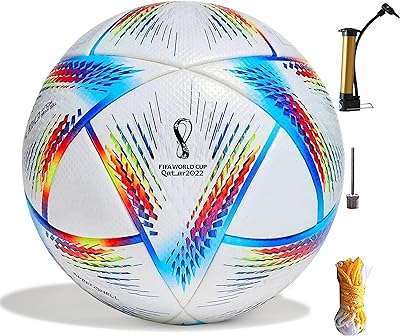 Ballon de football coupe du monde d'entraînement avec pompe à air. Bienvenue sur DIAYTAR COTE D'IVOIRE, votre magasin en ligne préféré pour des offres imbattables sur une variété de produits. Faites des économies substantielles sur des articles de maison, d'informatique et d'électroménager, tout en découvrant les dernières tendances en matière de mode et de gadgets indispensables.