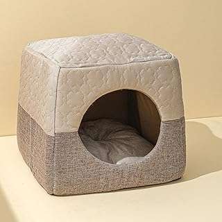 Lit pour chat igloo de luxe 37 x 33 30 cm pliable 3 en 1. Faites des économies avec DIAYTAR COTE D'IVOIRE, la boutique en ligne qui propose des produits discount pour tous. Que vous cherchiez des équipements pour la maison, des appareils électroménagers, des gadgets ou des vêtements tendance, nous avons tout ce dont vous avez besoin à des prix incroyables.