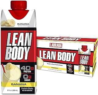 Shake protéiné à la banane labrada lean body rtd 47 ml. DIAYTAR COTE D'IVOIRE  est votre guichet unique pour des produits discount de premier ordre. Parcourez notre catalogue en ligne et découvrez notre sélection soigneusement choisie d'articles pour la maison, l'électroménager, l'informatique et la mode, tous disponibles à des prix abordables. Vous ne trouverez pas de meilleurs deals ailleurs !