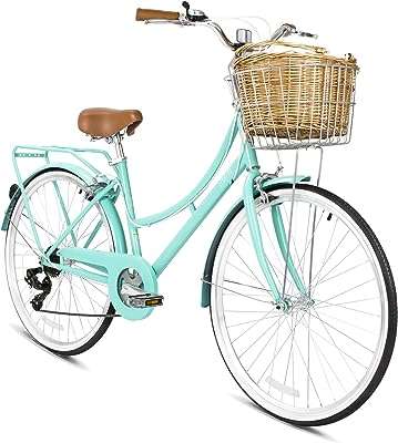 Vélo de ville platine 26" vélos à vitesses pour femmes. À la recherche de bonnes affaires ? Ne cherchez plus ! DIAYTAR COTE D'IVOIRE  est là pour vous. Avec une gamme complète de produits discount, allant de la maison à l'électroménager, de l'informatique à la mode et aux gadgets tendance, vous trouverez sûrement ce que vous cherchez tout en réalisant des économies substantielles.