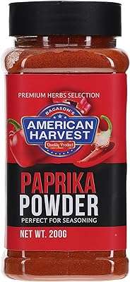 Poudre de paprika de récolte américaine (chaud) dans un pot 200g. Faites des économies avec DIAYTAR COTE D'IVOIRE, votre boutique en ligne discount préférée. Parcourez notre sélection complète d'articles allant des équipements électroménagers aux produits informatiques en passant par la mode et les gadgets. Profitez de nos promotions régulières et découvrez des prix incroyables sans jamais sacrifier la qualité.