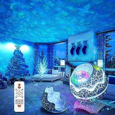 Projecteur d'étoiles d'œufs et de dinosaures projecteur de galaxie pour chambre. DIAYTAR COTE D'IVOIRE  - Votre fournisseur en ligne pour des produits de qualité à des prix discount. Explorez notre boutique en ligne pour trouver des offres incroyables sur des articles allant des accessoires de mode aux appareils électroniques, en passant par les produits de jardinage et les jouets pour enfants.