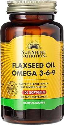 Huile de lin biologique sunshine nutrition oméga 3 6 9 100 gélules. DIAYTAR COTE D'IVOIRE  - le paradis du shopping à prix cassé ! Parcourez notre catalogue en ligne et découvrez une multitude de produits à prix discount, allant des articles de la maison aux gadgets high-tech les plus branchés. Profitez de taux de remise incroyables sur tous vos achats.