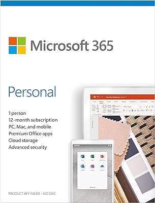Microsoft 365 personal pc mac ios et android abonnement en anglais. Explorez DIAYTAR COTE D'IVOIRE, la boutique en ligne généraliste idéale pour les amateurs de bonnes affaires. Que vous soyez à la recherche d'appareils électroménagers, de produits informatiques ou de vêtements à la mode, notre sélection variée et notre politique de prix discount vous combleront.