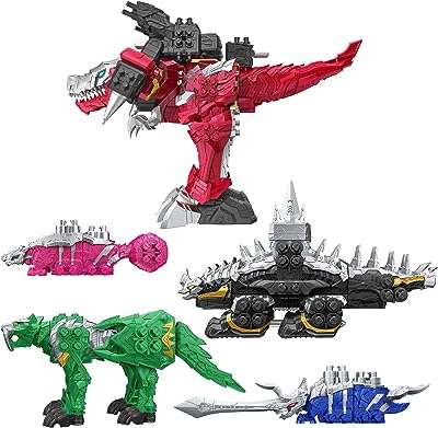 Power rangers dino fury mega pack 5 pièces zord action figure jouets pour enfants. En quête de produits discount de qualité ? DIAYTAR COTE D'IVOIRE  est là pour vous satisfaire ! Explorez notre boutique en ligne et découvrez notre vaste gamme de produits pour la maison, l'électroménager, l'informatique et la mode. Obtenez des articles de dernière tendance à des prix incroyables et faites des économies substantielles.