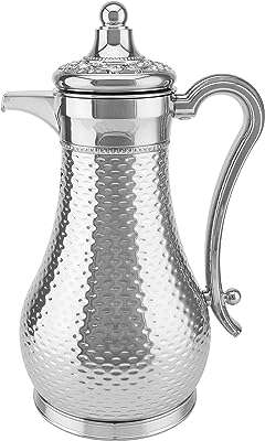 Thermos à thé arabe my dot dallah argent 1 l xt art s. DIAYTAR COTE D'IVOIRE  - Votre solution en ligne pour des achats discount sans compromis. Plongez dans notre univers où vous trouverez tout ce dont vous avez besoin, de l'électroménager aux articles tendance en passant par les produits informatiques. Faites des économies sans sacrifier la qualité chez nous !