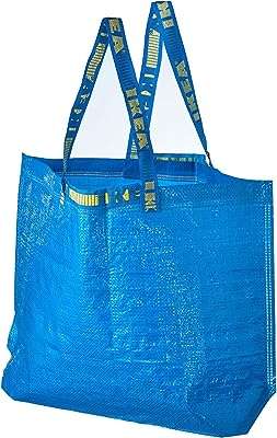 Sac de courses ikea 5 x frakta moyen bleu lot