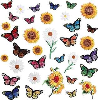 Patchs brodés à repasser 36 pièces patchs mignons en forme de papillon tournesol pour vêtements. Faites des économies avec DIAYTAR COTE D'IVOIRE, votre boutique en ligne discount préférée. Parcourez notre sélection complète d'articles allant des équipements électroménagers aux produits informatiques en passant par la mode et les gadgets. Profitez de nos promotions régulières et découvrez des prix incroyables sans jamais sacrifier la qualité.