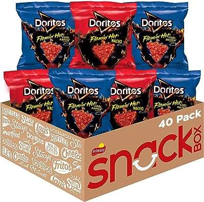 Pack varié doritos flamin' hot nacho et cool ranch sacs de 1. Découvrez DIAYTAR COTE D'IVOIRE, votre source incontournable de bonnes affaires en ligne. Achetez intelligemment et économisez sur une vaste sélection de produits pour tous les besoins, de l'informatique à la décoration intérieure. Trouvez des articles de qualité à des prix imbattables !