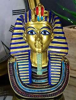 Petit masque de cobra doré et de vautour aigle de la dynastie pharaonique buste du roi. Bienvenue chez DIAYTAR COTE D'IVOIRE, votre destination ultime pour des articles de qualité à prix cassés ! Explorez notre boutique en ligne regorgeant de produits discount, de la décoration d'intérieur aux appareils électroménagers en passant par l'informatique, la mode branchée et les gadgets innovants.