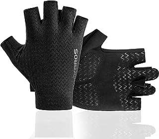 Gants de vélo cyclisme pour hommes et femmes demi doigts route vtt. DIAYTAR COTE D'IVOIRE  - La boutique en ligne qui vous offre des prix imbattables sur une large gamme de produits discount. Ajoutez du style à votre maison avec nos articles de décoration, simplifiez votre quotidien avec des électroménagers modernes, restez connecté avec nos gadgets technologiques et adoptez les dernières tendances de la mode sans vous ruiner. Faites de bonnes affaires à chaque achat chez nous !