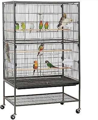 Yahi tech 52" grande cage à oiseaux debout en fer forgé pour calopsitte. Explorez DIAYTAR COTE D'IVOIRE  et économisez gros sur une variété de produits pour la maison, y compris des appareils électroménagers dernier cri, des gadgets innovants et des articles à la mode, à des tarifs imbattables.