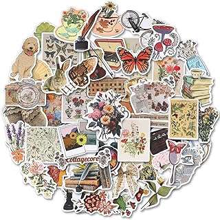 Autocollants vintage cottagecore 50 pièces autocollants de scrapbooking mignons ensemble de fournitures. Votre shopping malin commence ici chez DIAYTAR COTE D'IVOIRE, la boutique en ligne où vous trouverez tout ce dont vous avez besoin à prix mini. Explorez notre vaste sélection d'articles discount, des produits pour la maison aux dernières tendances en mode et en informatique, et offrez-vous des bonnes affaires sans vous ruiner !