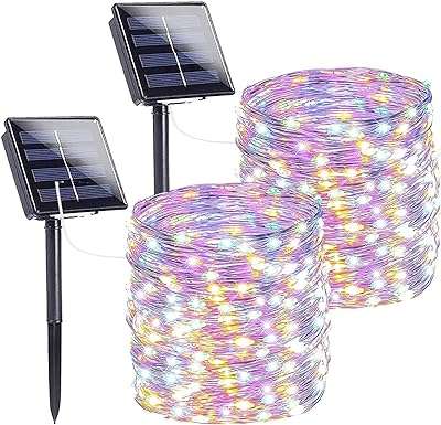 Lot de 2 guirlandes solaires de 300 led de 30 m chacune imperméables. DIAYTAR COTE D'IVOIRE, votre destination en ligne pour des produits discount de qualité. Avec notre large choix de produits allant de la maison à la technologie, en passant par la mode et les gadgets, vous êtes assuré de trouver tout ce dont vous avez besoin à des prix défiant toute concurrence.