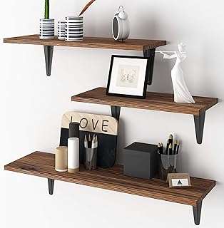 Étagères flottantes bamos étagères de rangement murales en bois rustique ensemble. Naviguez dans notre boutique en ligne DIAYTAR COTE D'IVOIRE  pour découvrir une sélection exceptionnelle de produits discount. De l'électroménager aux articles de mode en passant par l'informatique et les gadgets, vous trouverez tout ce dont vous avez besoin pour satisfaire vos envies tout en restant dans votre budget.