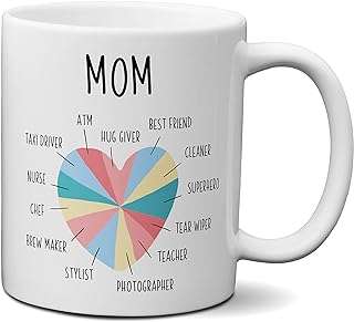 Tasse à café pour maman cadeau amusant pour maman 11oz d'anniversaire unique de fête. DIAYTAR COTE D'IVOIRE, votre destination shopping en ligne pour des promotions exceptionnelles sur des articles d'informatique. Que vous recherchiez un ordinateur portable performant, des accessoires technologiques ou des logiciels, notre boutique discount est là pour vous offrir les meilleurs prix sans compromis sur la qualité. Ne manquez pas nos offres irrésistibles.
