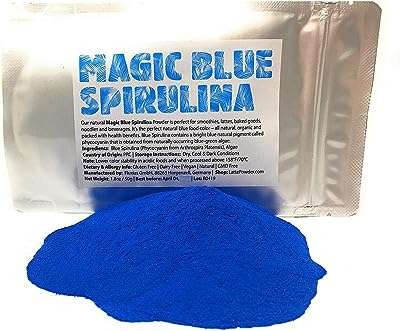 Poudre de spiruline bleu magique tous les colorants alimentaires naturels. DIAYTAR COTE D'IVOIRE  - Votre destination en ligne pour des offres discount sur tout ! Parcourez notre vaste sélection de produits pour équiper votre maison avec des électroménagers, des articles de mode tendance et même des gadgets technologiques, le tout à des prix incroyables. Ne manquez pas nos super promotions et économisez dès aujourd'hui !