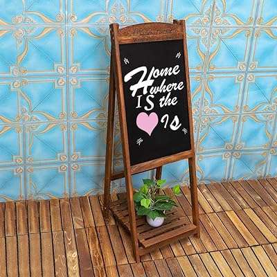Tableau à dessin en bois yatai avec support tableaux d'écriture noirs parfait. Bienvenue chez DIAYTAR COTE D'IVOIRE, la plateforme en ligne par excellence pour vos besoins en produits discount ! Parcourez notre sélection impressionnante, allant de l'électroménager haut de gamme aux accessoires informatiques dernier cri, des vêtements tendance aux gadgets innovants. Ne cherchez plus, nous sommes là pour rendre votre expérience de shopping abordable et inoubliable.
