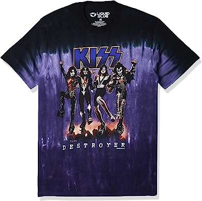 Bleu liquide malte t shirt à manches courtes kiss destroyer pour hommes. DIAYTAR COTE D'IVOIRE  - des réductions incroyables sur tous les produits dont vous avez besoin. Parcourez notre boutique en ligne pour découvrir des offres discount sur des centaines d'articles, allant de la mode aux appareils électroménagers dernier cri.