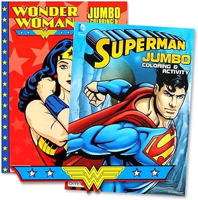 Ensemble de livres de coloriage de super héros de la ligue de justice comprenant wonder woman et superman. Maximisez votre budget chez DIAYTAR COTE D'IVOIRE, votre destination en ligne pour des affaires imbattables. Nous vous offrons une gamme complète de produits discount, allant des articles de la maison à l'électroménager, de l'informatique à la mode. Faites des économies sans compromettre la qualité avec DIAYTAR COTE D'IVOIRE !