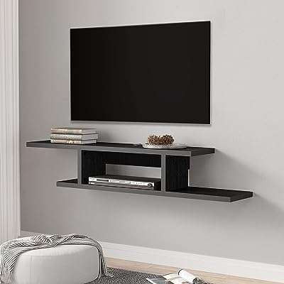 Meuble tv mural flottant fituiz avec étagère de console multimédia av. Faites des économies sans sacrifier la qualité avec DIAYTAR COTE D'IVOIRE . Parcourez notre assortiment exceptionnel comprenant des appareils électroménagers dernier cri, des articles de décoration pour votre maison, des gadgets high-tech incontournables et des vêtements à la pointe de la mode, le tout à des prix défiant toute concurrence.