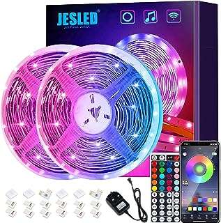Bande lumineuse led jesled 10m wifi rvb kit de bandes lumineuses led avec télécommande. DIAYTAR COTE D'IVOIRE, votre solution intelligente pour des achats malins. Découvrez notre boutique en ligne et bénéficiez de prix discount sur une large sélection de produits pour la maison, l'électroménager, l'informatique et la mode. Ne manquez pas l'opportunité de faire des économies avec DIAYTAR COTE D'IVOIRE !