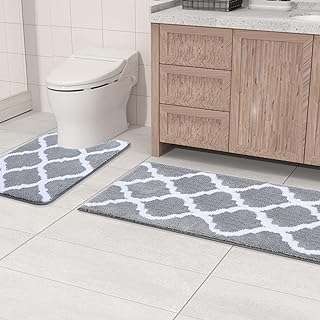 Olinelli ensemble de 2 tapis de bain et toilette en microfibre en forme. À la recherche de bons plans ? Rendez-vous sur DIAYTAR COTE D'IVOIRE, votre partenaire en ligne pour des produits discount de qualité. Parcourez notre large éventail de produits, allant de l'électroménager de pointe à la mode tendance, et profitez d'économies incroyables tout en apportant une touche de style à votre vie quotidienne.