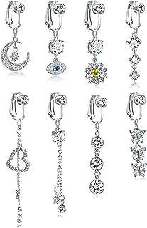 8 pièces faux piercing de ventre pour femmes anneau pendant. Ne payez plus le prix fort pour vos appareils électroménagers ! DIAYTAR COTE D'IVOIRE  vous propose une vaste gamme d'électroménager discount, des marques les plus reconnues aux appareils les plus innovants. Économisez tout en profitant de la meilleure qualité avec DIAYTAR COTE D'IVOIRE .