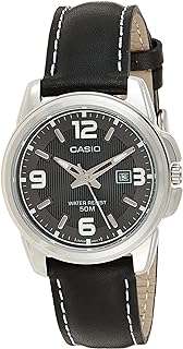 Montre casio pour femme avec bracelet en cuir. DIAYTAR COTE D'IVOIRE  - Votre destination discount pour tous vos besoins. Parcourez notre collection de produits de haute qualité, allant de la maison à l'électroménager, de l'informatique à la mode, et trouvez les meilleures offres en ligne. Profitez de nos prix imbattables et faites des économies dès maintenant!
