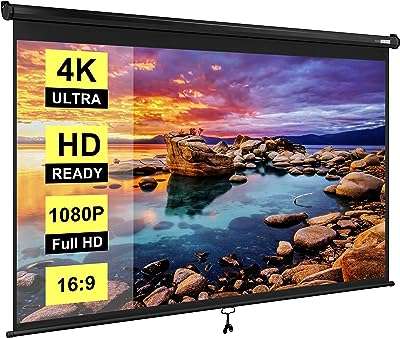 Écran de projecteur portable vivohome 100 pouces écran large rétractable hd 16:9 pour films. Ne ratez pas les bonnes affaires chez DIAYTAR COTE D'IVOIRE, votre boutique en ligne discount pour tous vos besoins. Explorez notre gamme complète de produits pour la maison, l'électroménager, l'informatique, la mode et les gadgets, et profitez des meilleurs prix du marché sans compromis sur la qualité.