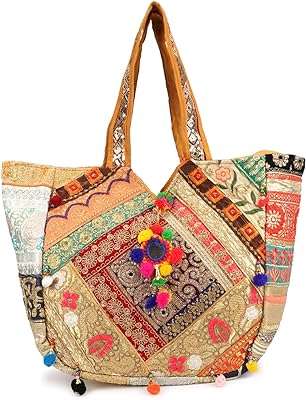 Élégant sac à bandoulière rajasthani jaipuri pour femme au design traditionnel. DIAYTAR COTE D'IVOIRE, votre carrefour en ligne pour des affaires incroyables ! Préparez-vous à être émerveillé par notre vaste gamme de produits discount, allant de l'équipement domestique à l'électroménager, en passant par l'informatique, la mode tendance et les gadgets à prix réduits.