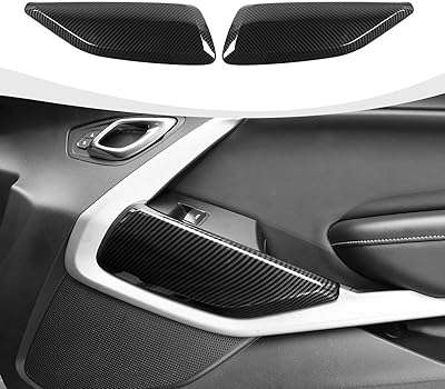 Couvercle de panneau de porte intérieur razboy camaro compatible avec chevrolet 2016 2023 en fibre. DIAYTAR COTE D'IVOIRE, votre carrefour en ligne pour des affaires incroyables ! Préparez-vous à être émerveillé par notre vaste gamme de produits discount, allant de l'équipement domestique à l'électroménager, en passant par l'informatique, la mode tendance et les gadgets à prix réduits.