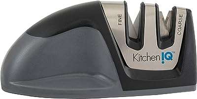 Aiguiseur de couteaux à deux étages kitchen iq edge grip 50009. Faites des économies sans sacrifier la qualité avec DIAYTAR COTE D'IVOIRE  ! Notre boutique en ligne généraliste propose une variété de produits discount, incluant des appareils électroménagers de pointe, des gadgets à la pointe de la technologie et des articles tendance pour la maison et la mode.