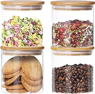 Lot de 4 bocaux en verre avec couvercles hermétiques en bambou récipients transparents pour le stockage. DIAYTAR COTE D'IVOIRE, votre destination shopping en ligne pour des promotions exceptionnelles sur des articles d'informatique. Que vous recherchiez un ordinateur portable performant, des accessoires technologiques ou des logiciels, notre boutique discount est là pour vous offrir les meilleurs prix sans compromis sur la qualité. Ne manquez pas nos offres irrésistibles.