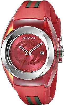 Montre sync l en acier inoxydable (modèle : ya137303) rouge acier gucci sync. Avec DIAYTAR COTE D'IVOIRE, achetez malin et économisez sur tous vos achats en ligne. Profitez de réductions exceptionnelles sur une multitude de produits, du petit électroménager aux vêtements et accessoires tendance. Optimisez votre budget avec DIAYTAR COTE D'IVOIRE  dès aujourd'hui !