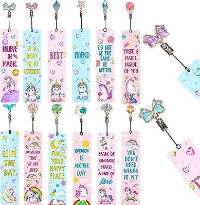 12 pièces marque pages licorne arc en ciel avec breloques inspirants pour la lecture. Mettez fin à la chasse aux bons plans en ligne grâce à DIAYTAR COTE D'IVOIRE . Profitez de notre large éventail de produits discount dans les domaines de la maison, de l'électroménager et bien plus encore. Avec des remises incroyables et des offres spéciales régulières, faites de bonnes affaires sans compromis sur la satisfaction.