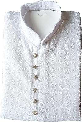Kasseri pyjama kurta en coton indien pour hommes costume traditionnel sherwani. DIAYTAR COTE D'IVOIRE, votre allié pour des achats malins et économiques. Plongez dans notre boutique en ligne remplie de produits discount, allant de l'électroménager à l'informatique, en passant par la mode et les gadgets, et découvrez une manière révolutionnaire de faire des emplettes en ligne. Bénéficiez de tarifs imbattables sans compromis sur la qualité et assurez-vous de trouver de véritables trésors à des prix défiants toute concurrence.