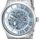Montre automatique fossil townsman pour hommes avec cadran bleu clair et bracelet en acier. DIAYTAR COTE D'IVOIRE  est la boutique en ligne idéale pour les chasseurs de bonnes affaires. Explorez notre vaste choix de produits à prix discount, parmi lesquels l'électroménager, l'informatique, la mode et les gadgets, et économisez tout en vous faisant plaisir !