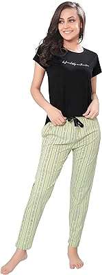 Ensemble de pyjama en coton pour femmes ensemble coton vêtements de nuit. Faites des économies avec DIAYTAR COTE D'IVOIRE, la boutique en ligne qui propose des produits discount pour tous. Que vous cherchiez des équipements pour la maison, des appareils électroménagers, des gadgets ou des vêtements tendance, nous avons tout ce dont vous avez besoin à des prix incroyables.