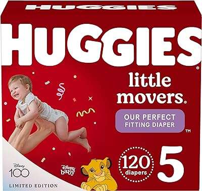 Couches pour bébé huggies de little movers taille 5 (27 livres et plus). Parfaitement adapté aux chasseurs de bonnes affaires, DIAYTAR COTE D'IVOIRE  vous offre une expérience de shopping en ligne unique. Notre sélection abondante de produits discount, incluant des articles essentiels pour la maison, l'électroménager, l'informatique, la mode et les gadgets, garantit que vous trouverez ce que vous cherchez sans vous ruiner.