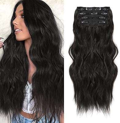 Extensions de cheveux à clips 20 pouces de long bouclés et ondulés. DIAYTAR COTE D'IVOIRE  vous offre un large choix de produits discount, allant des appareils électroménagers dernier cri aux vêtements à la mode en passant par les gadgets les plus innovants. Faites vos achats en ligne en toute simplicité et bénéficiez de prix avantageux pour équiper votre maison avec style, sans vous ruiner.