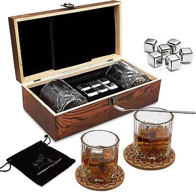 Coffrets cadeaux à whisky pour hommes lot de 2 verres avec 6. Faites des économies considérables sur tous vos achats en ligne avec DIAYTAR COTE D'IVOIRE . Notre boutique en ligne vous propose une variété de produits discount, allant des équipements informatiques aux vêtements tendance, en passant par les accessoires pour la maison et les appareils ménagers.