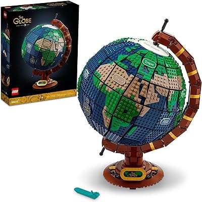 Lego ideas 21332 ensemble de construction du globe modèle et d'exposition pour adultes. Simplifiez vos achats en ligne avec DIAYTAR COTE D'IVOIRE . Notre boutique généraliste propose des produits dégriffés dans tous les domaines, de la maison à l'informatique, en passant par la mode. Bénéficiez de prix compétitifs sans faire de compromis sur la qualité.