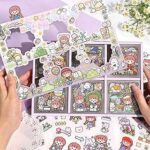 Autocollants de journal dessin animé 200 feuilles mignon fille lapin ours. Faites des économies sans compromis chez DIAYTAR COTE D'IVOIRE, votre destination de shopping en ligne pour des produits discount de qualité supérieure, allant des appareils électroniques à la décoration d'intérieur.
