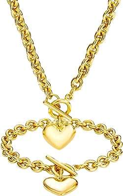 W w chaîne avec pendentif cœur à vie + bracelet pour femmes et filles. Ne sacrifiez plus votre budget pour être à la pointe de la technologie ! Optez pour DIAYTAR COTE D'IVOIRE, la plateforme en ligne qui vous propose une large variété de produits informatiques à prix discount. Que vous recherchiez un nouvel ordinateur portable, une tablette ou des accessoires high-tech, vous trouverez tout ce dont vous avez besoin chez nous.
