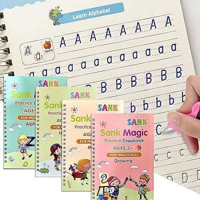 Cahier magique pour enfants techeitulip kit de pratique de traçage d'écriture manuscrite. Ne payez pas le prix fort, optez pour DIAYTAR COTE D'IVOIRE  et économisez sur tous vos achats ! Notre boutique en ligne vous propose une large gamme de produits discount pour équiper votre maison, des meubles élégants aux derniers gadgets électroniques. Bénéficiez de réductions imbattables sur les appareils informatiques de pointe et restez tendance avec nos vêtements et accessoires à petits prix. Profitez d'une expérience d'achat sans stress avec une livraison rapide et un service client exceptionnel !
