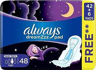 Always dreams serviettes hygiéniques de nuit extra épaisses avec ailes propres et sèches. Chez DIAYTAR COTE D'IVOIRE, nous vous proposons des offres folles sur une gamme complète de produits. Des articles indispensables pour votre maison, aux dernières tendances en matière de mode et de gadgets sensationnels, notre boutique en ligne saura satisfaire tous vos besoins à des prix compétitifs. Faites des affaires exceptionnelles dès maintenant !