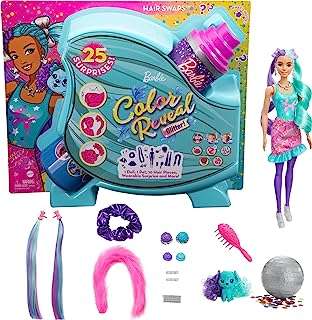 Poupée barbie color reveal à paillettes violettes avec 25 surprises pour la coiffure et fête. DIAYTAR COTE D'IVOIRE, votre partenaire en ligne pour tous vos achats discount. Explorez notre catalogue diversifié comprenant des produits de maison, d'électroménager, d'informatique, de mode et de gadgets à des prix défiant toute concurrence. Faites des économies substantielles tout en profitant d'une qualité exceptionnelle grâce à DIAYTAR COTE D'IVOIRE .