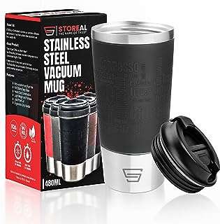 Tasse à café thermique anti fuite storial tasse en acier inoxydable isolée sous vide de voyage. Votre satisfaction et votre budget sont nos priorités chez DIAYTAR COTE D'IVOIRE, la boutique en ligne où vous trouverez tout ce dont vous avez besoin à prix mini. Explorez notre vaste sélection de produits discount, des articles pour la maison aux accessoires high-tech en passant par les dernières tendances en mode. Profitez de nos offres exceptionnelles et faites des économies en toute confiance !