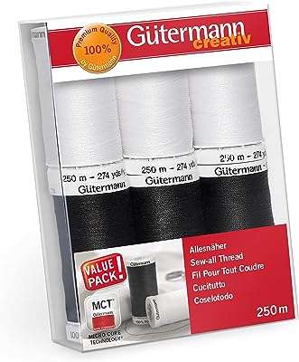 734000 6 ensemble de fil gutermann tous les fils à coudre. DIAYTAR COTE D'IVOIRE, la boutique en ligne par excellence pour tous les amateurs de gadgets insolites et ludiques. Découvrez notre large sélection de produits à petit prix, parfaits pour surprendre et amuser votre entourage. De l'électronique à l'originalité débordante, laissez-vous tenter par nos gadgets innovants et créez la surprise en toutes occasions !